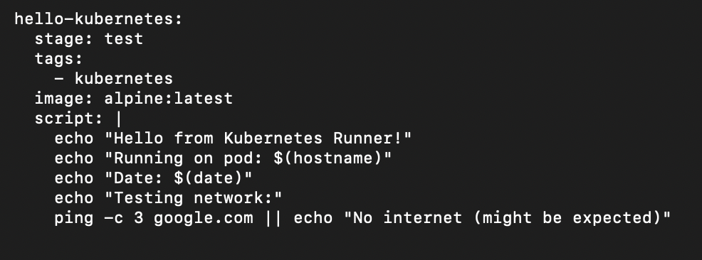 sample gitlab cicd